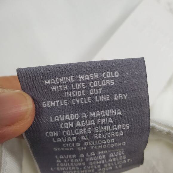 Seven Melissa McCarthy Women Forever White Pencil Denim Jeans Size 18 - Picture 12 of 13